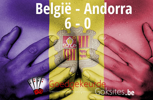 België-Andorra 6-0