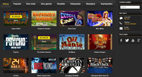 BetFirst Casino Screenshot