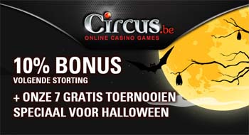Halloween bij Circus Casino