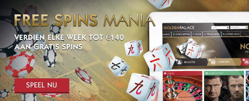 Free Spins Mania Golden Palace