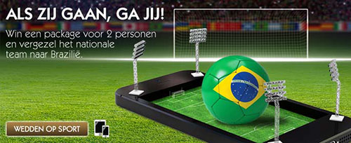Win 2 tickets naar Brazilië met de Rode Duivels
