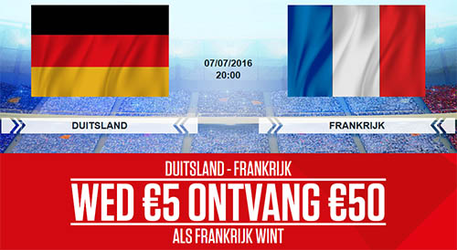 Duitsland Frankrijk Euro 2016