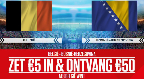 België Bosnië-Herzegovina Ladbrokes