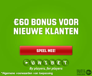 Unibet €60 bonus