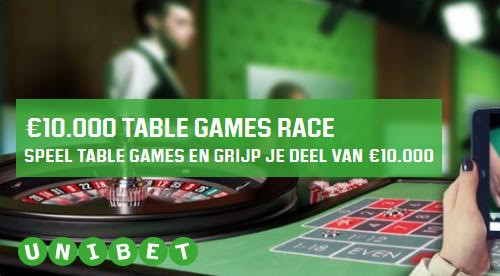 Unibet Table Games Race