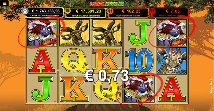 Mega Moolah Scatters