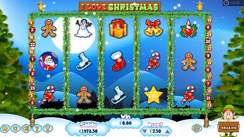 I Love Christmas slot screenshot