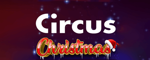 Circus Christmas banner