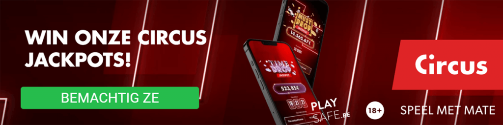 Circus Jackpot Banner Wide
