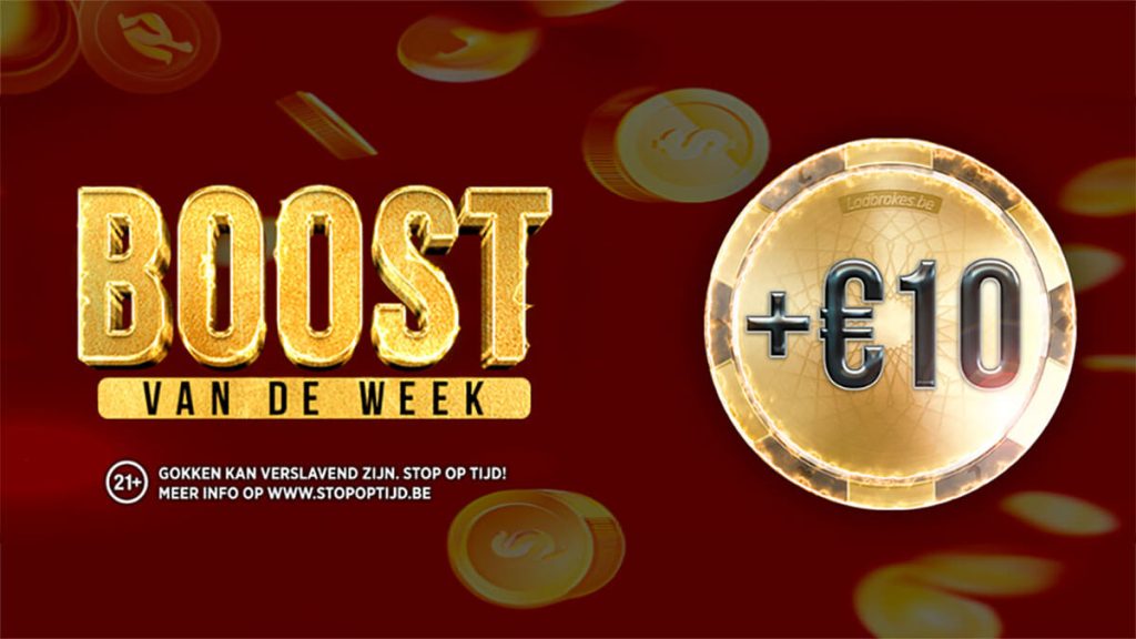 Ladbrokes Boosts - Weekelijkse boost 10 Euro