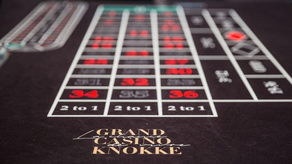 Roulette bij het Casino van Knokke