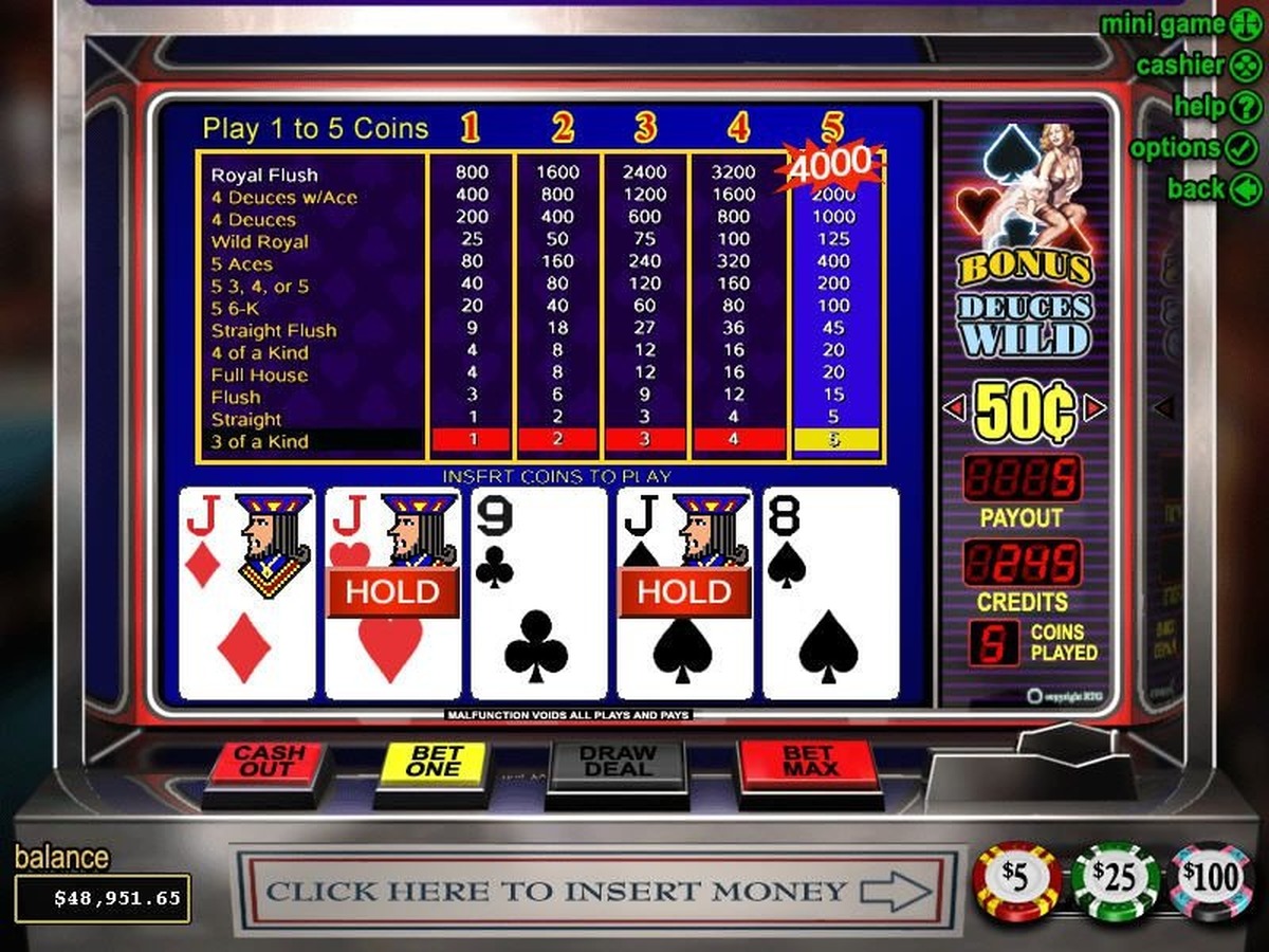 Bonus Deuces Wild - screenshot