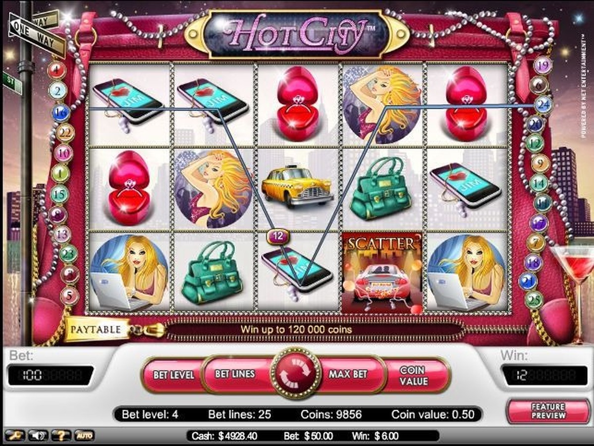 Hot City Slot - screenshot