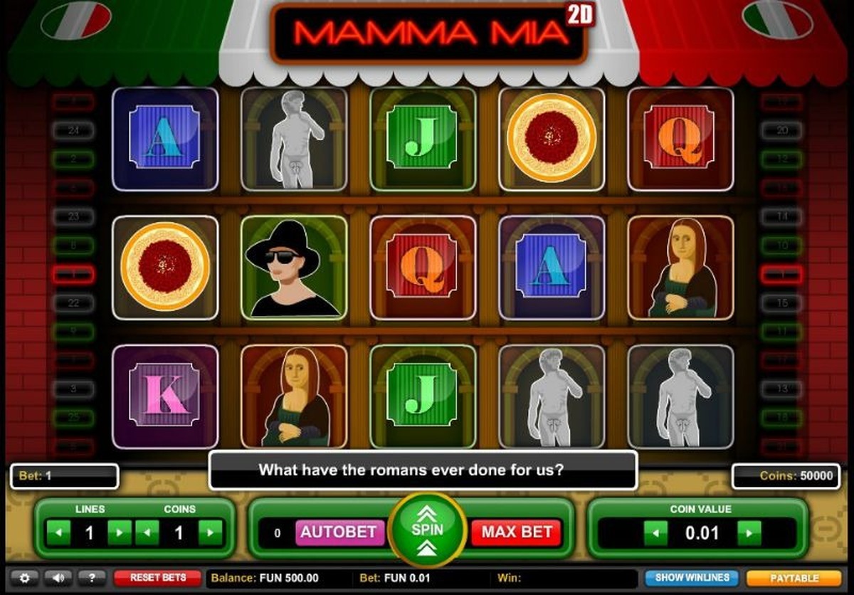 Mamma Mia Slot - screenshot