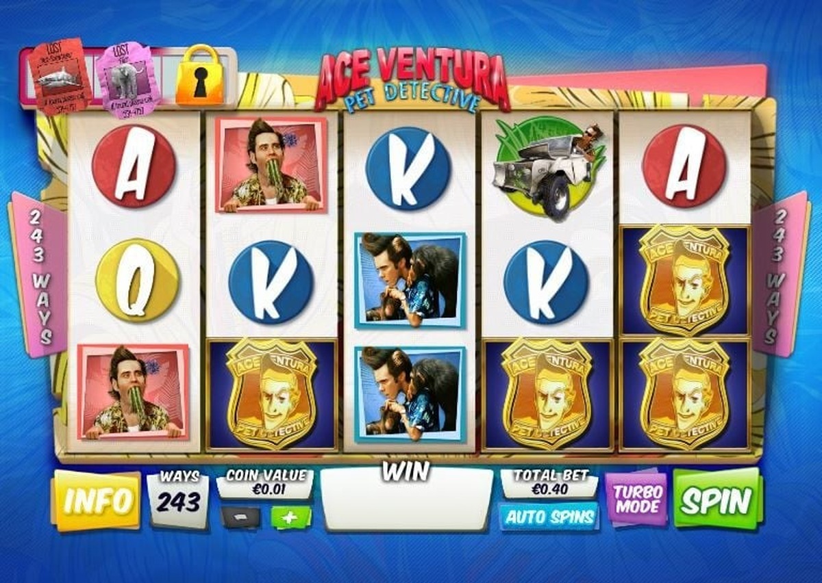 Ace Ventura Slot - screenshot