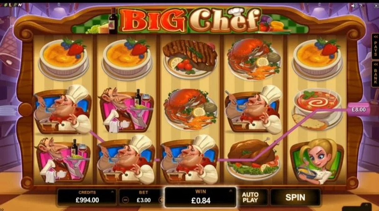 Big Chef Slot - screenshot