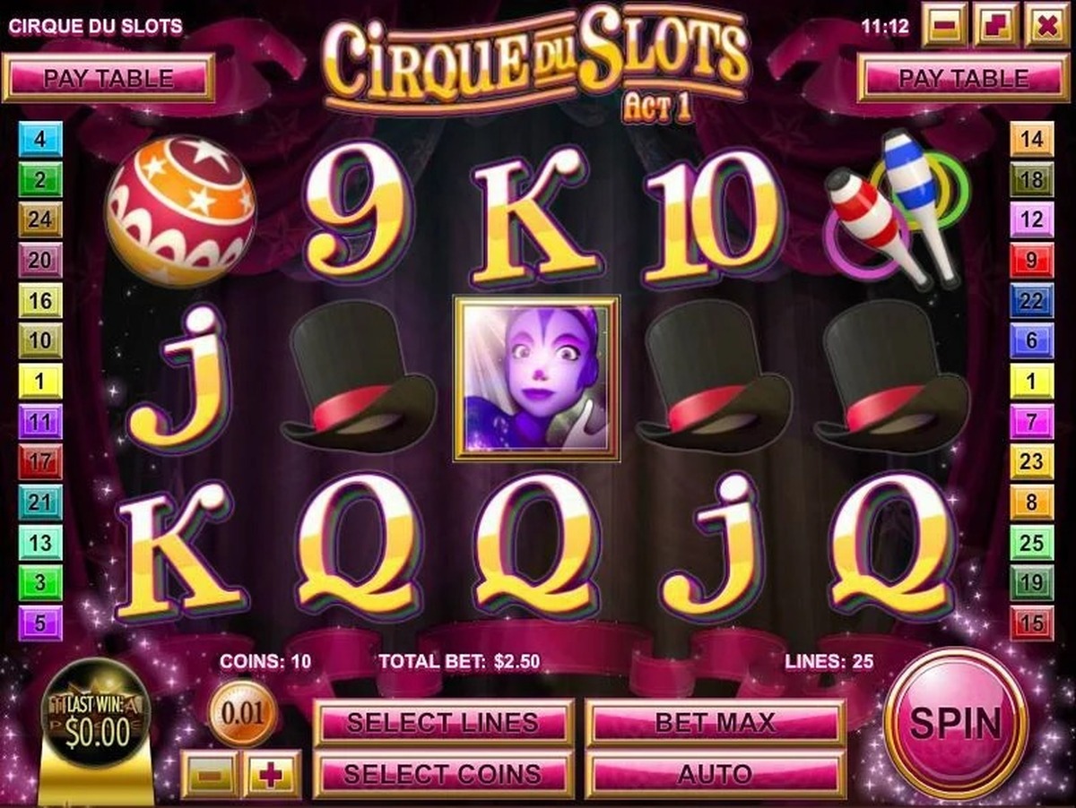 Cirque du Slots - screenshot