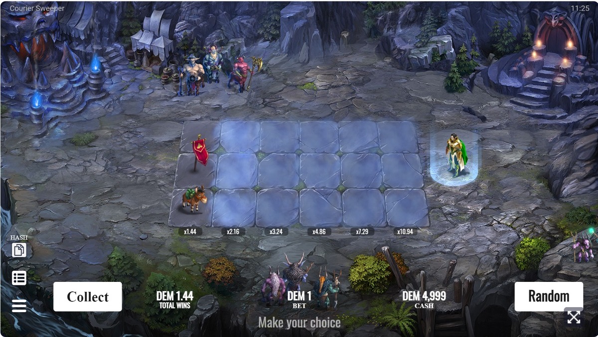 Courier Sweeper Slot - screenshot