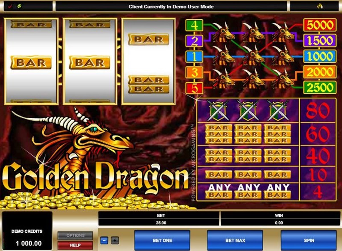 Golden Dragon Slot - screenshot