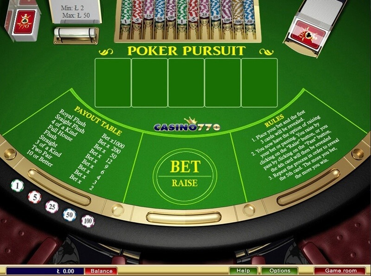 Poker Pursuit - screenshot