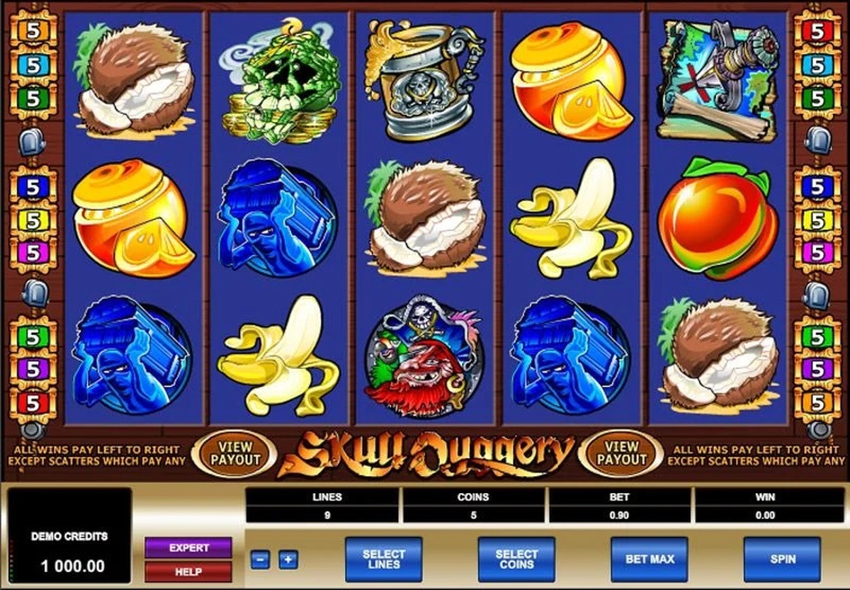 Skull Duggery Slot - screenshot