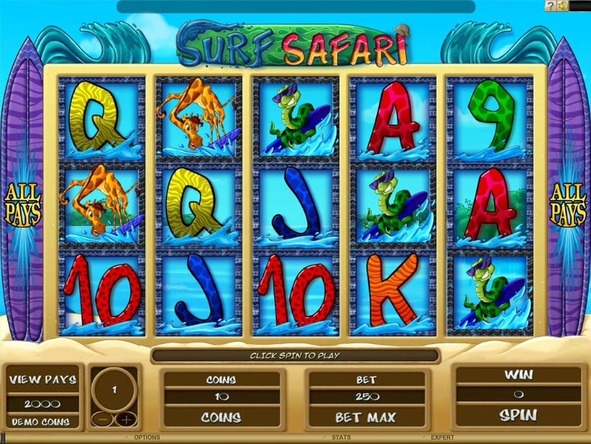 Surf Safari Slot - screenshot