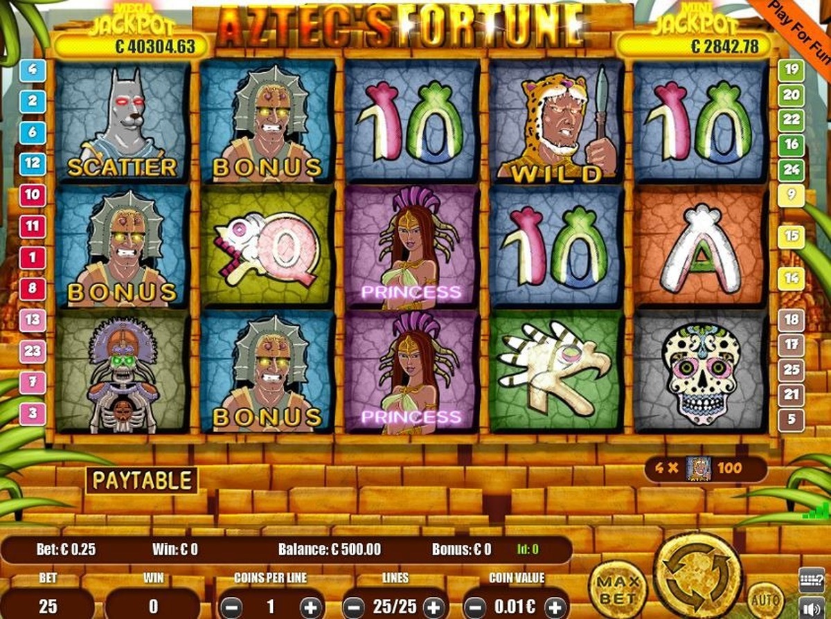 Aztec's Fortune - screenshot