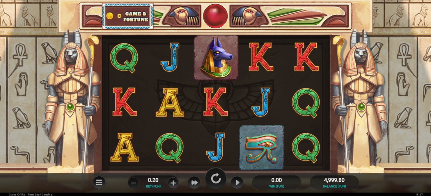 Curse Of Ra Slot - screenshot
