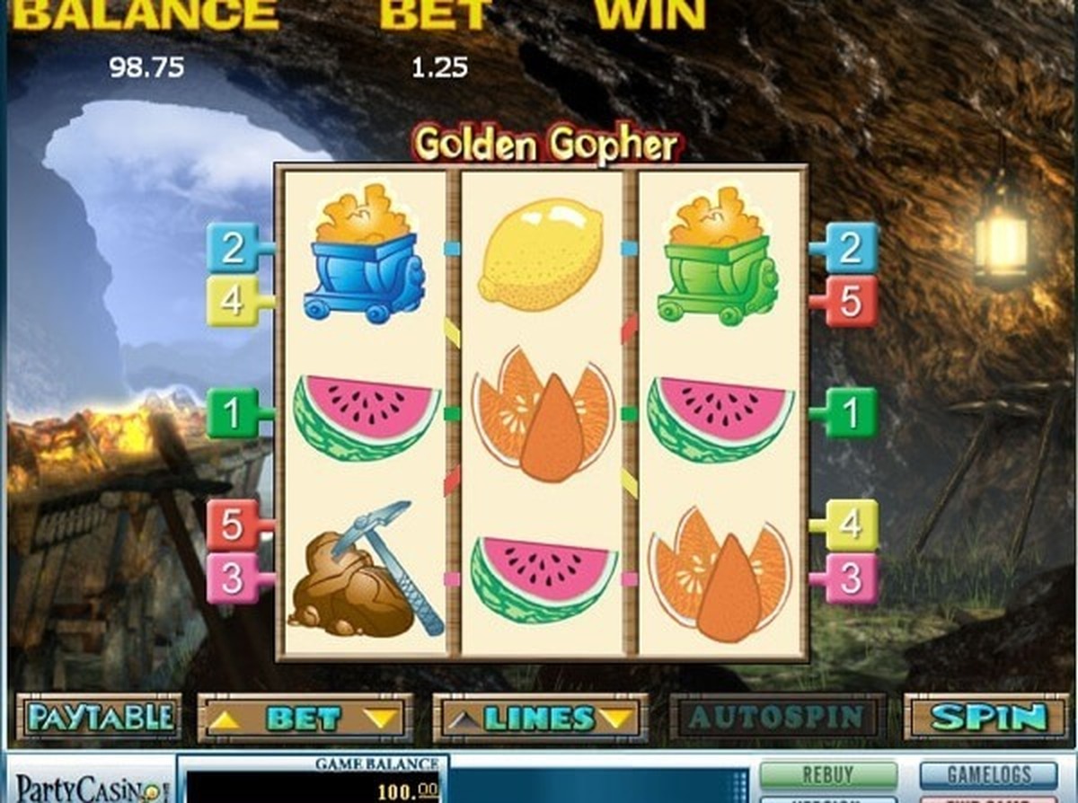 Golden Gopher - screenshot