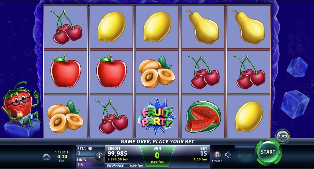 Fruit Party Deluxe Slot - screenshot
