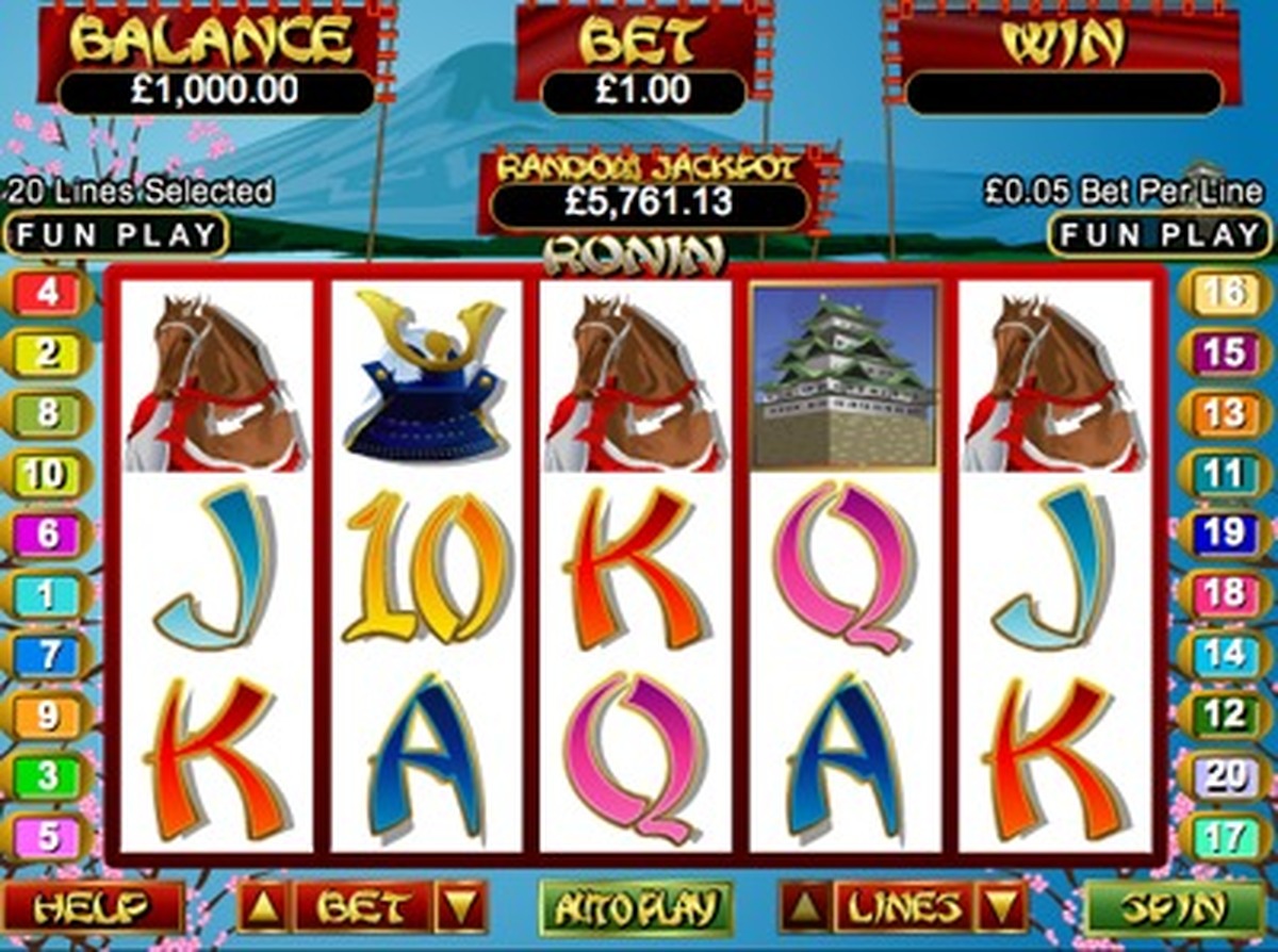 Ronin Slot - screenshot