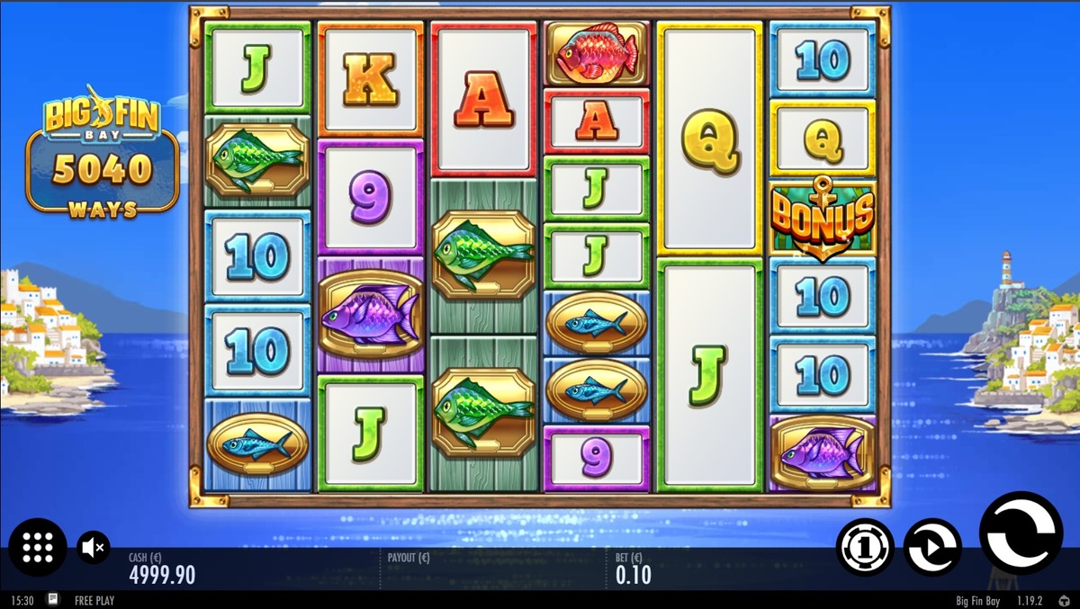 Big Fin Bay Slot - screenshot