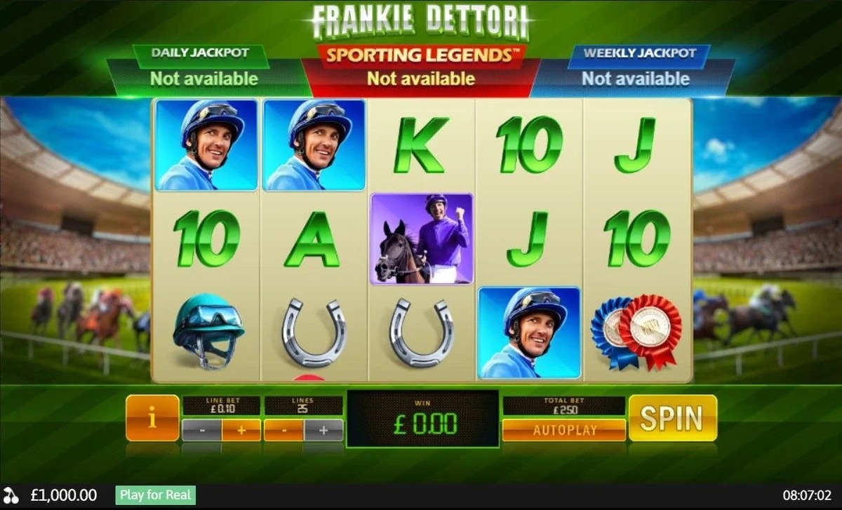 Frankie Dettori: Sporting Legends - screenshot
