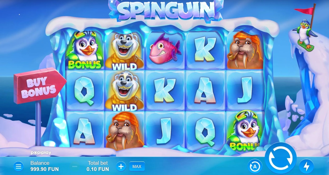 Spinguin Slot - screenshot