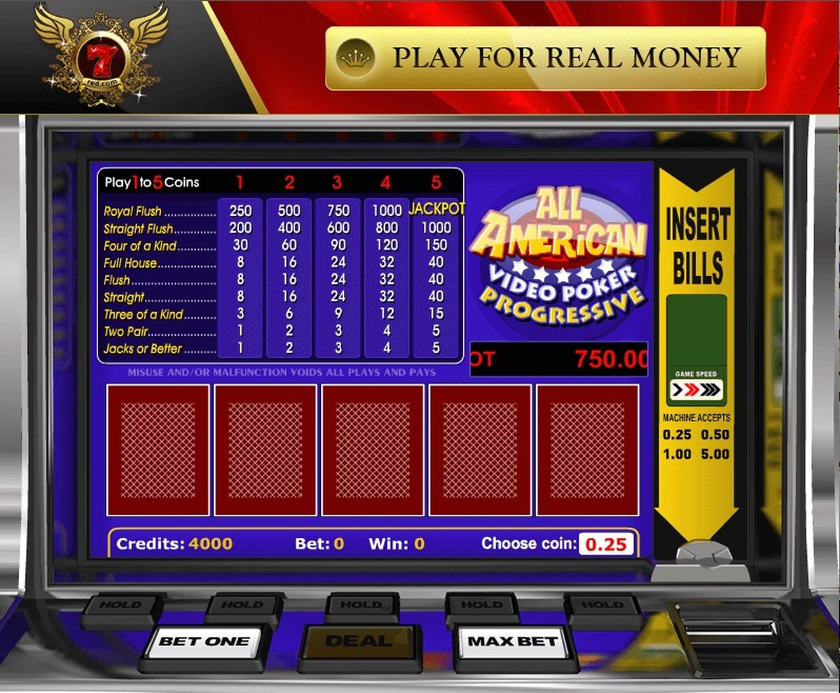 All American Poker - screenshot