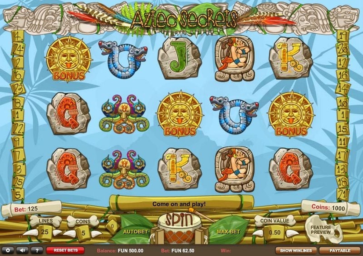 Aztec Secrets Slot - screenshot