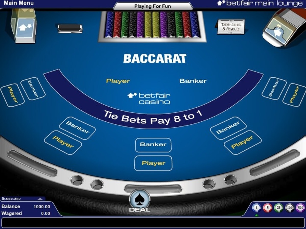 Baccarat - screenshot