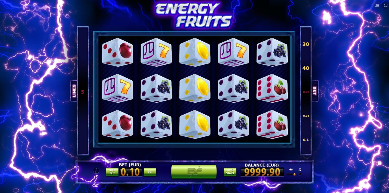 Energy Fruits Dice Slot - screenshot