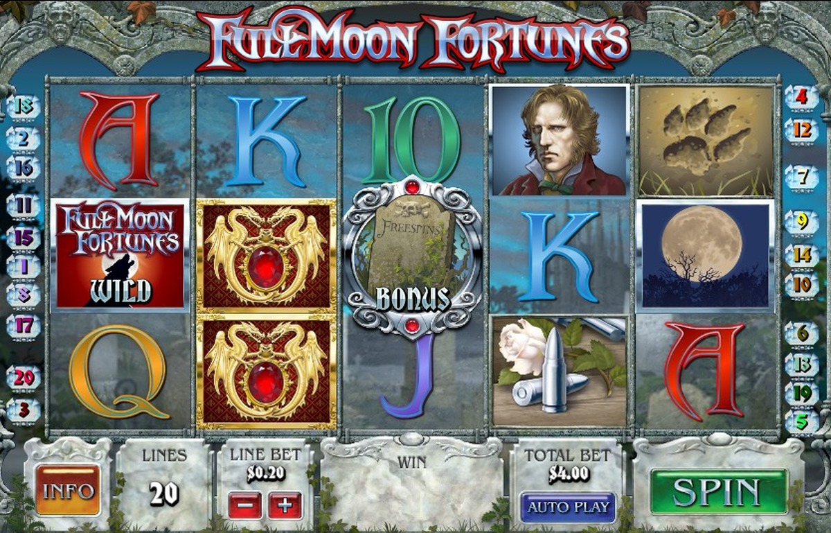 Full Moon Fortunes Slot - screenshot