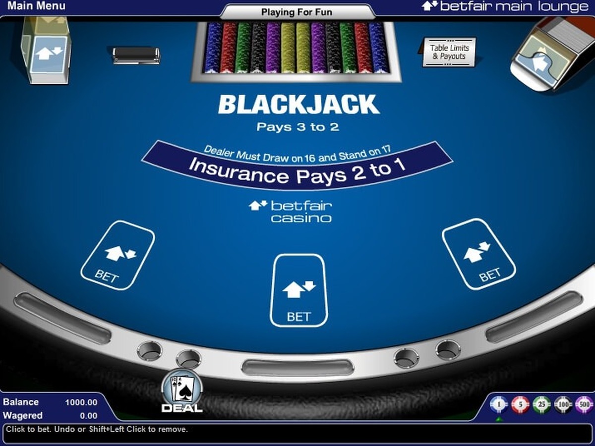 Blackjack - screenshot