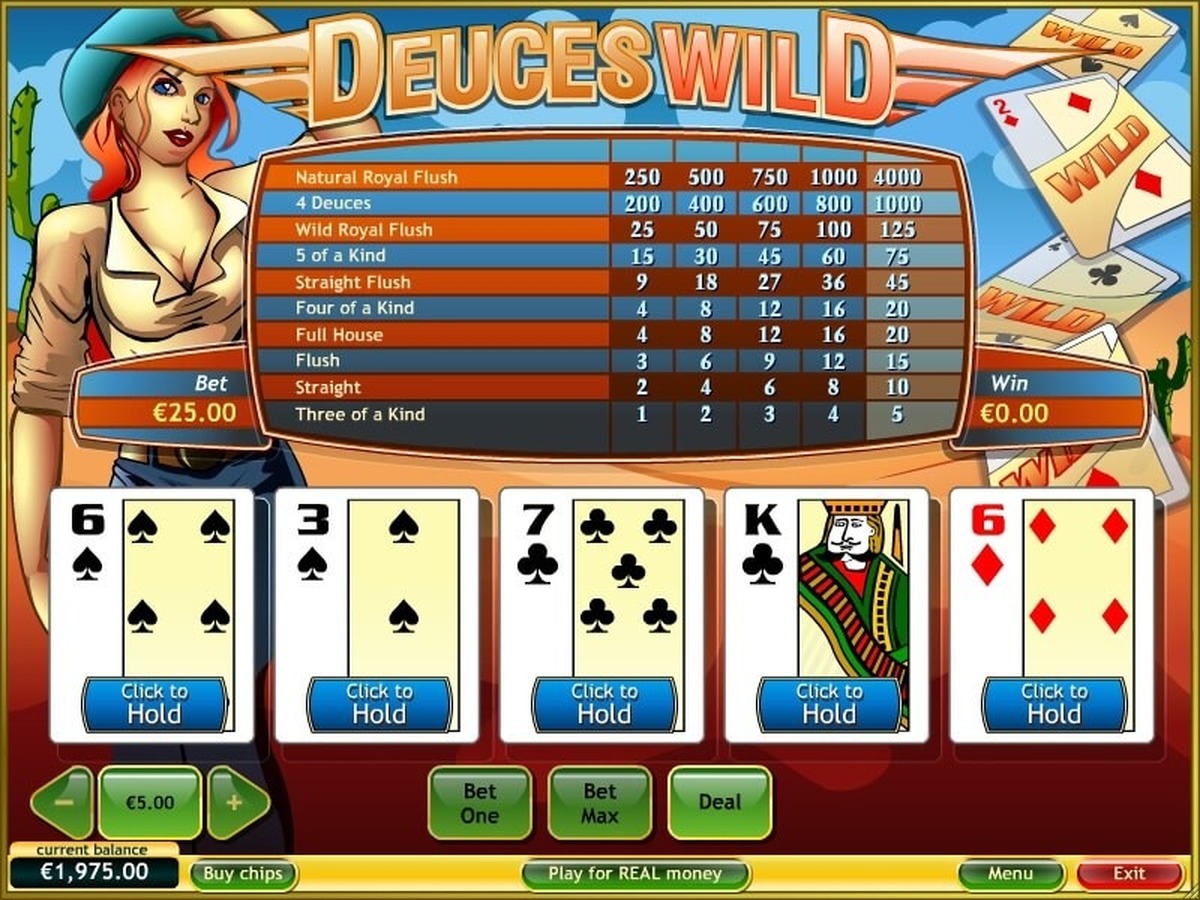 Deuces Wild - screenshot