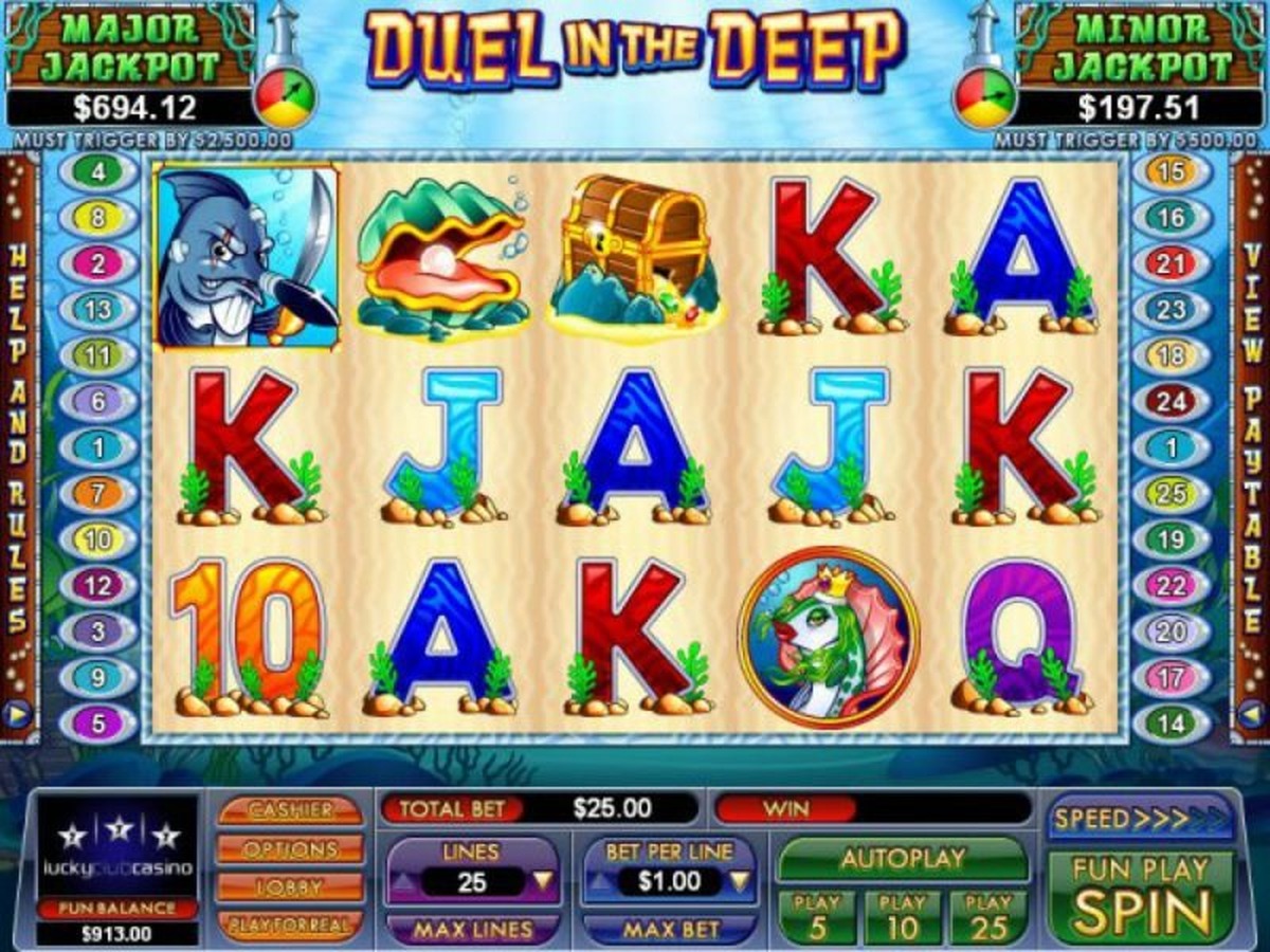 Duel in the Deep - screenshot