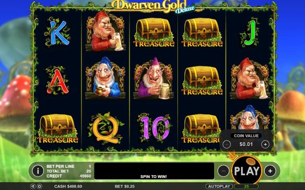 Dwarven Gold Deluxe Slot - screenshot
