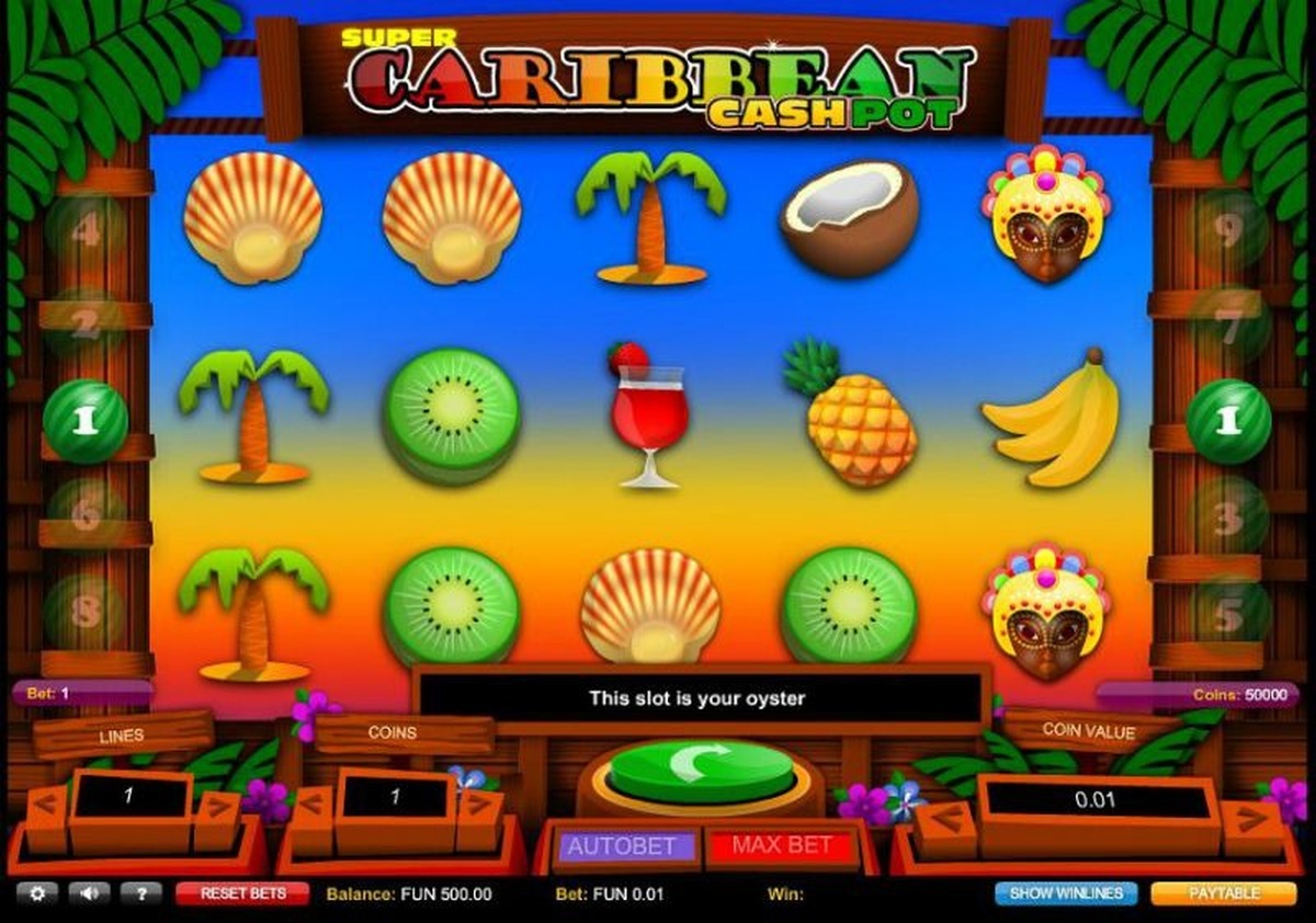 Super Caribbean Cashpot Slot - screenshot