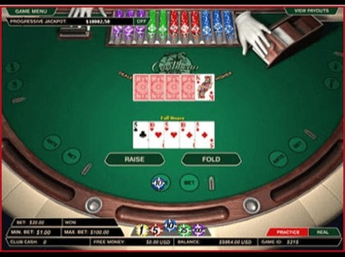 Caribbean Poker - screenshot