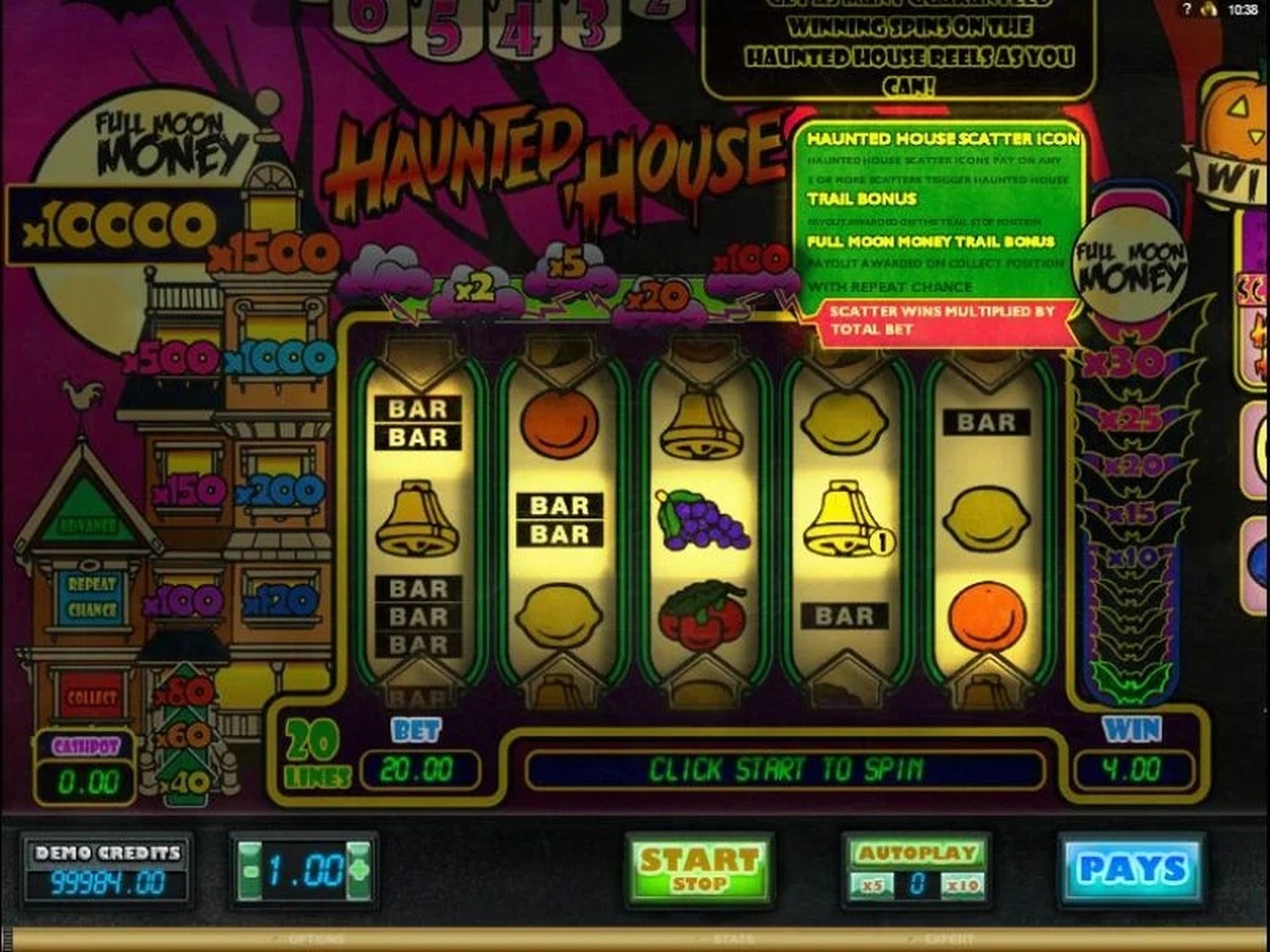 Haunted House Slot - screenshot