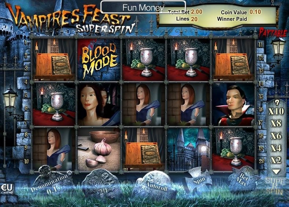 Vampires Feast Super Spin - screenshot