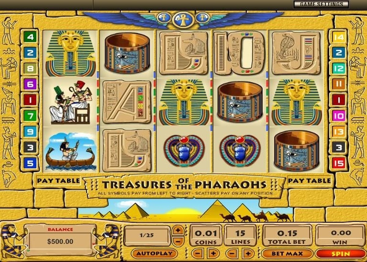 Treasures of the Pharaohs - screenshot