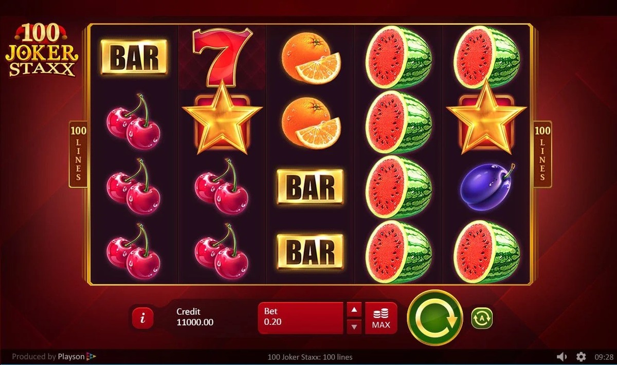 100 Joker Staxx: 100 lines - screenshot