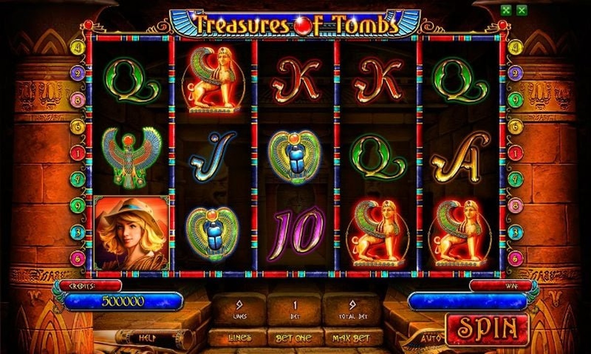 Treasures of Tombs (Bonus Game) - screenshot